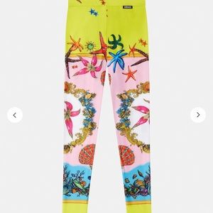 Versace TRÉSOR DE LA MER PRINT LEGGINGS size 48